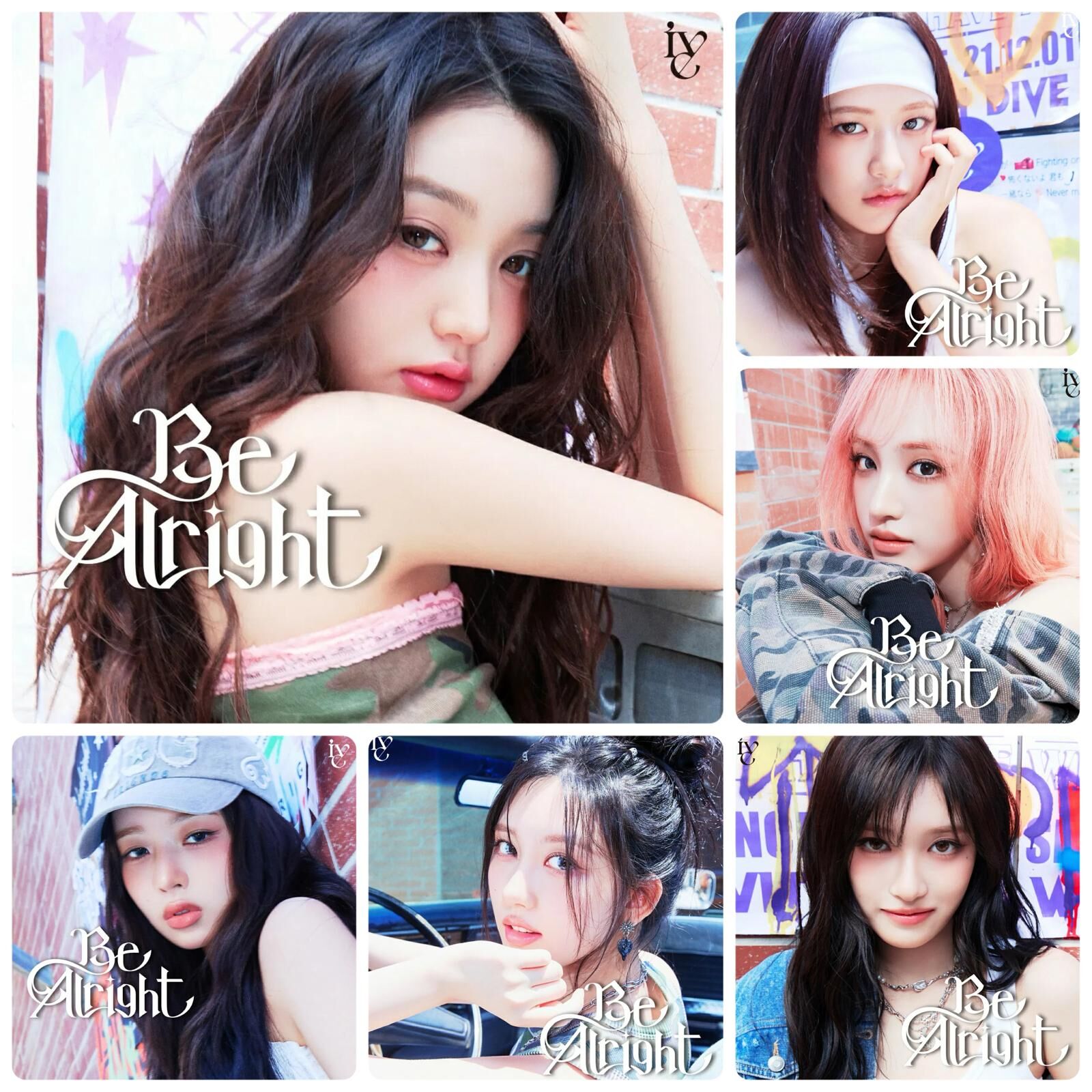IVE ~ Be Alright (Member Solo Jacket Edition)