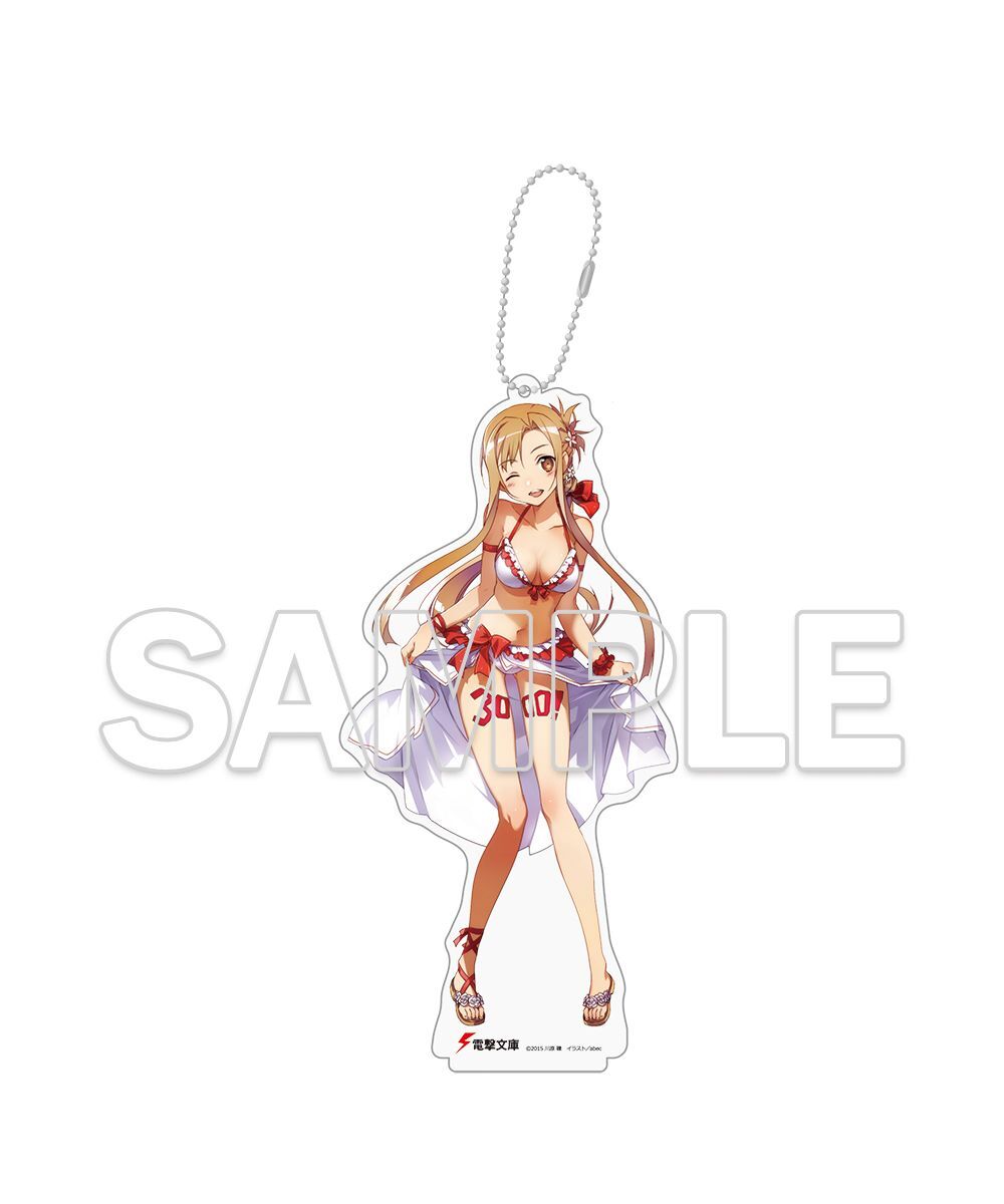 預購-電擊文庫『Sword Art Online刀劍神域』【復刻版】 泳裝壓克力立牌 A【日本進口精品】