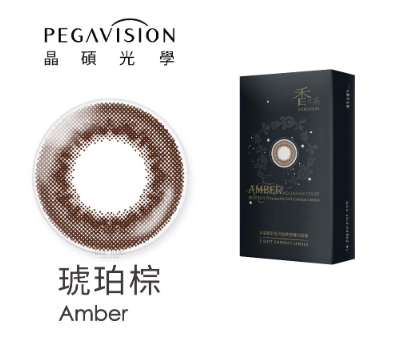 Pegavision晶碩KAORI香水系列彩色月拋3片裝