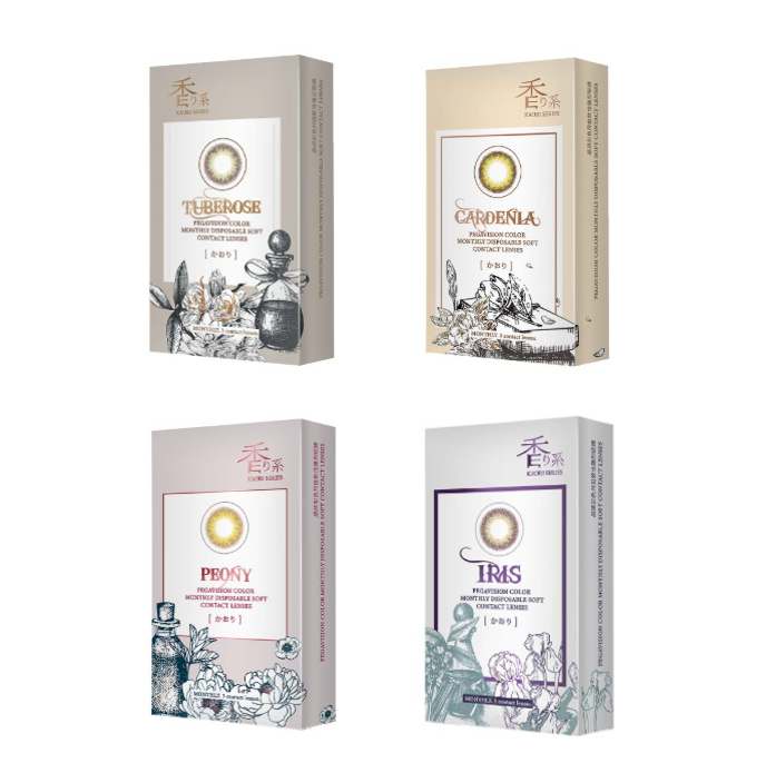 PEGAVISION晶碩KAORI香水彩色月拋3片裝