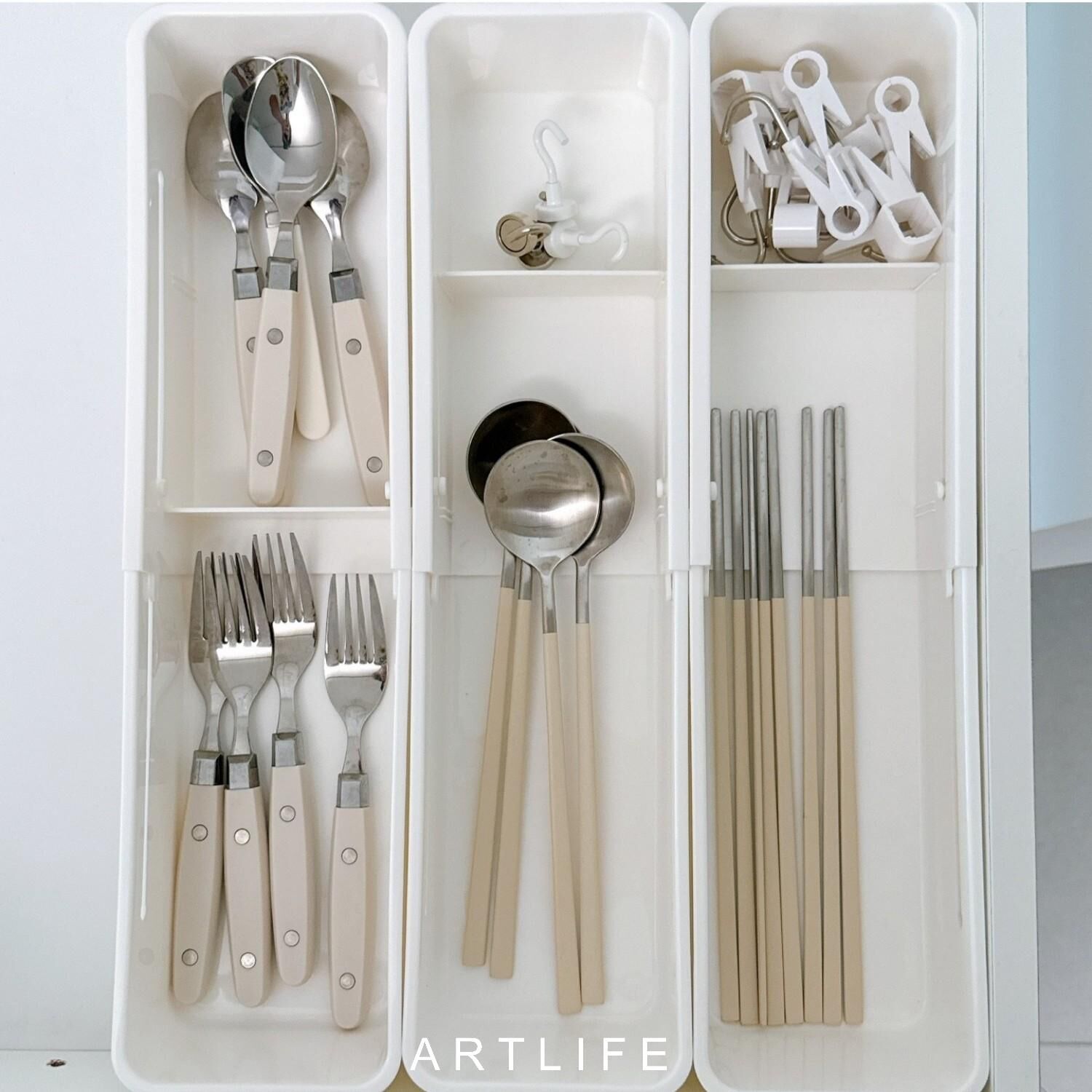 housing 可調式抽屜整理收納盒