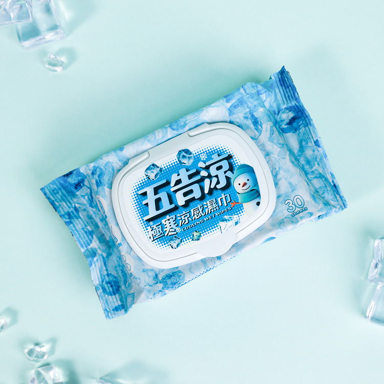 奈森克林 五告涼極寒涼感濕巾 30抽 掀蓋【BJ008】