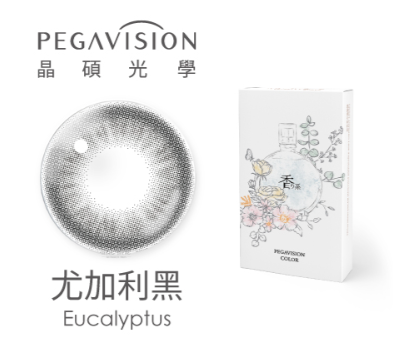 PEGAVISION晶碩KAORI新香水彩色月拋3片裝