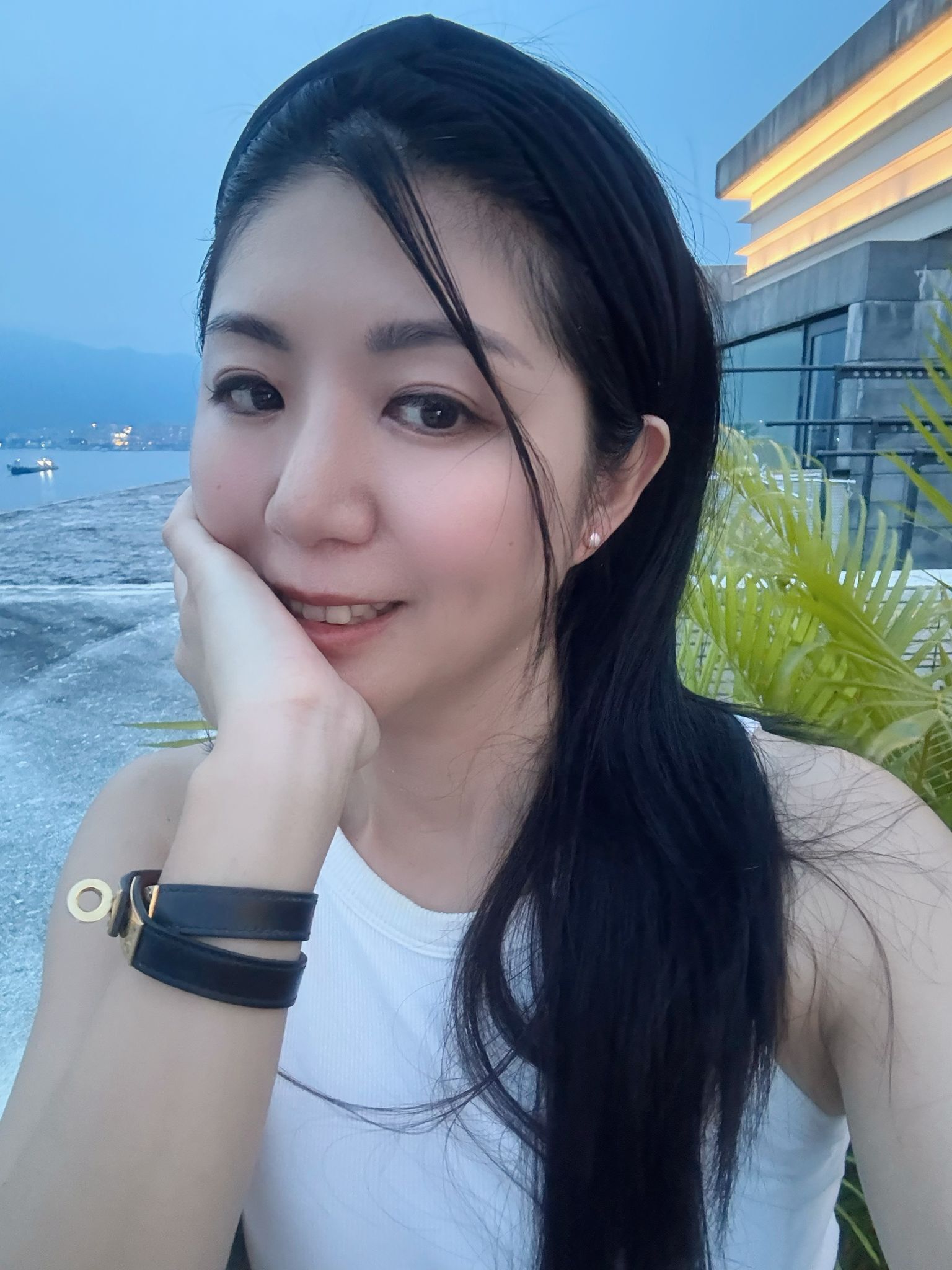 （2 對 顏色各一）S925 純銀配珍珠耳環Z147🔸日本品牌LE BIEVIANA GRA