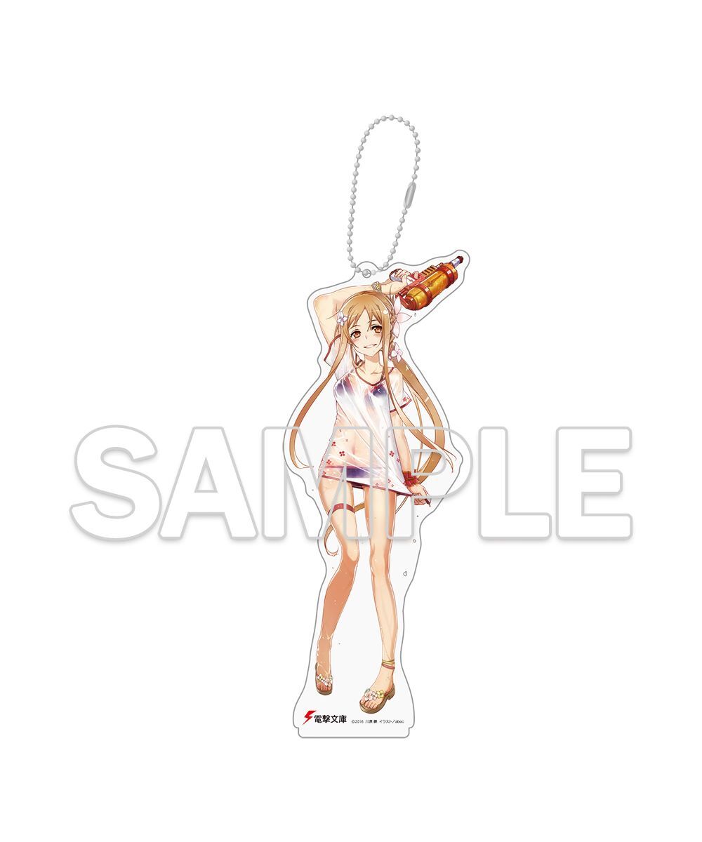 預購-電擊文庫『Sword Art Online刀劍神域』【復刻版】 泳裝壓克力立牌 B【日本進口精品】