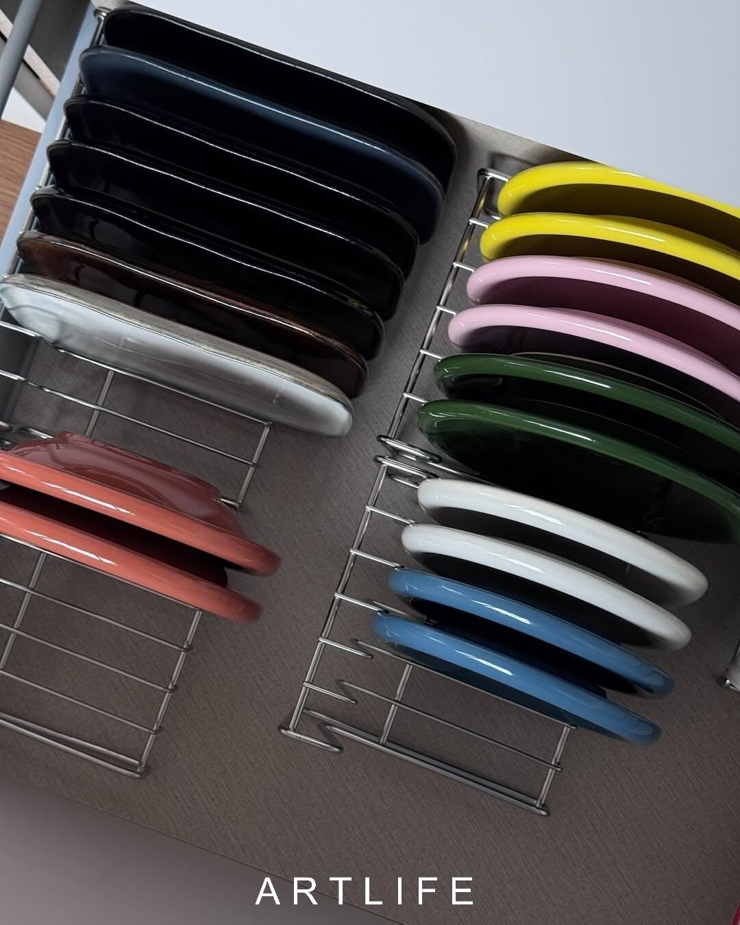 housing 不鏽鋼盤碟收納架