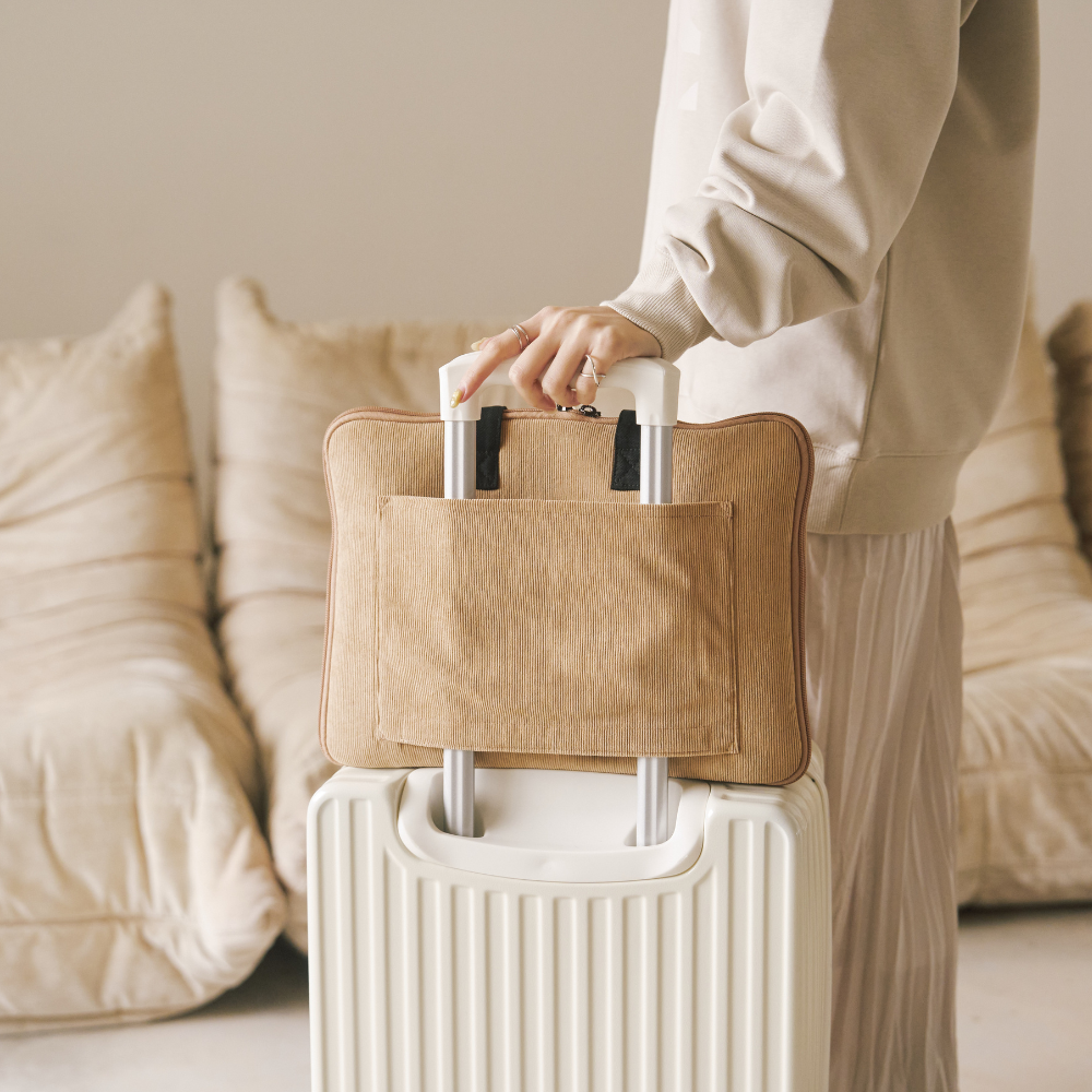 印花樂13吋筆電收納包-差旅款/"I"系列/大地棕