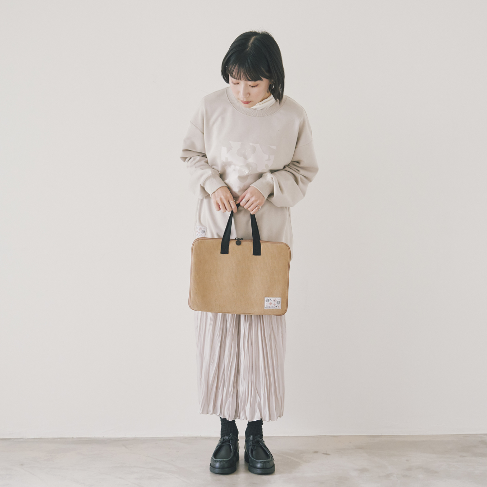 印花樂13吋筆電收納包-差旅款/"I"系列/大地棕