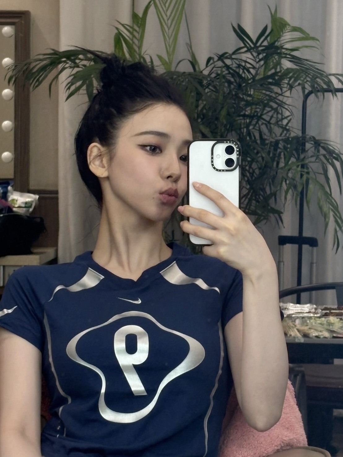 Karina同款✨Nike Sportswear Chill Knit 滾邊蕾絲球衣