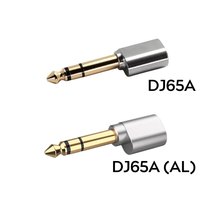 DDHiFi DJ65A｜DJ65A (AL)｜3.5mm to 6.3mm 轉換頭