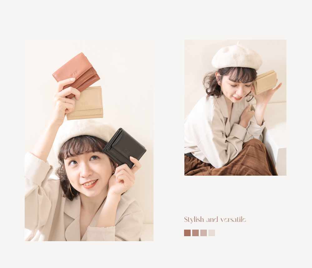 三摺設計展開即一目了然，分類收納更有效率