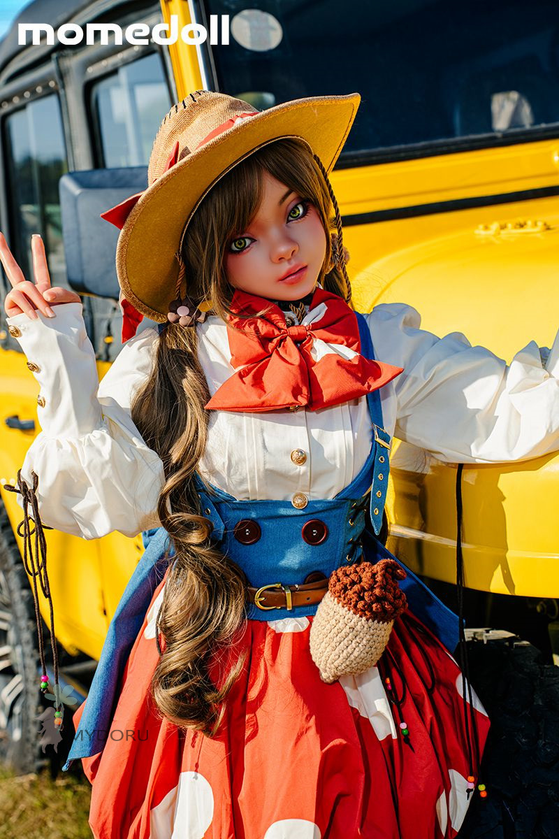 Momedoll Lila #MHS052A-A 148公分C罩杯矽膠 棕褐色肌膚 逼真肌膚紋理 . 歐美娃娃