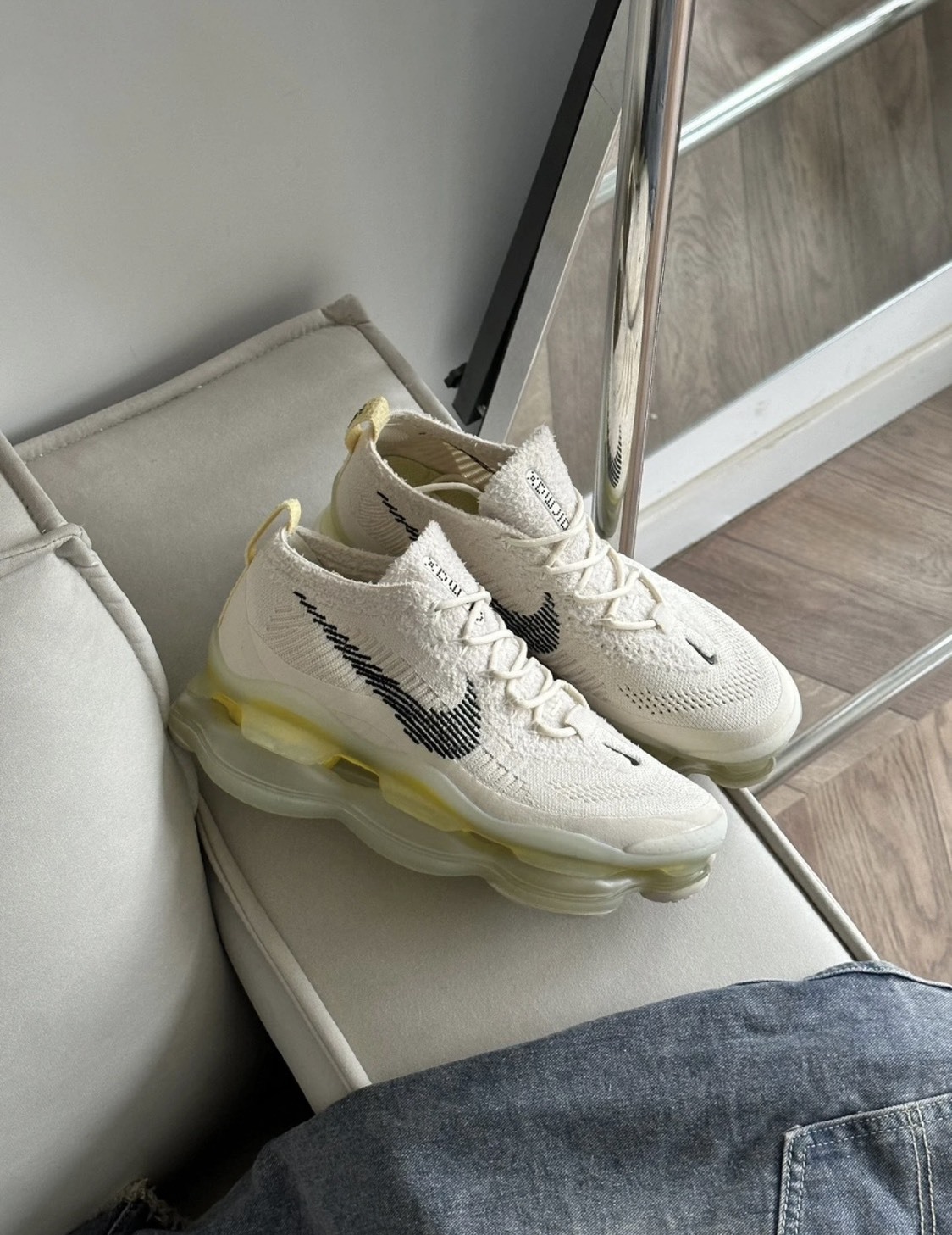 <長腿神器> Nike Air Max Scorpion 奶油米白