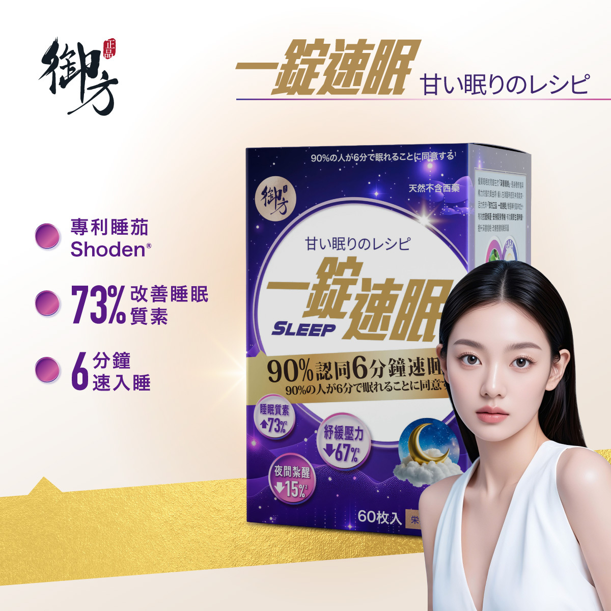 一錠速眠 (60粒)