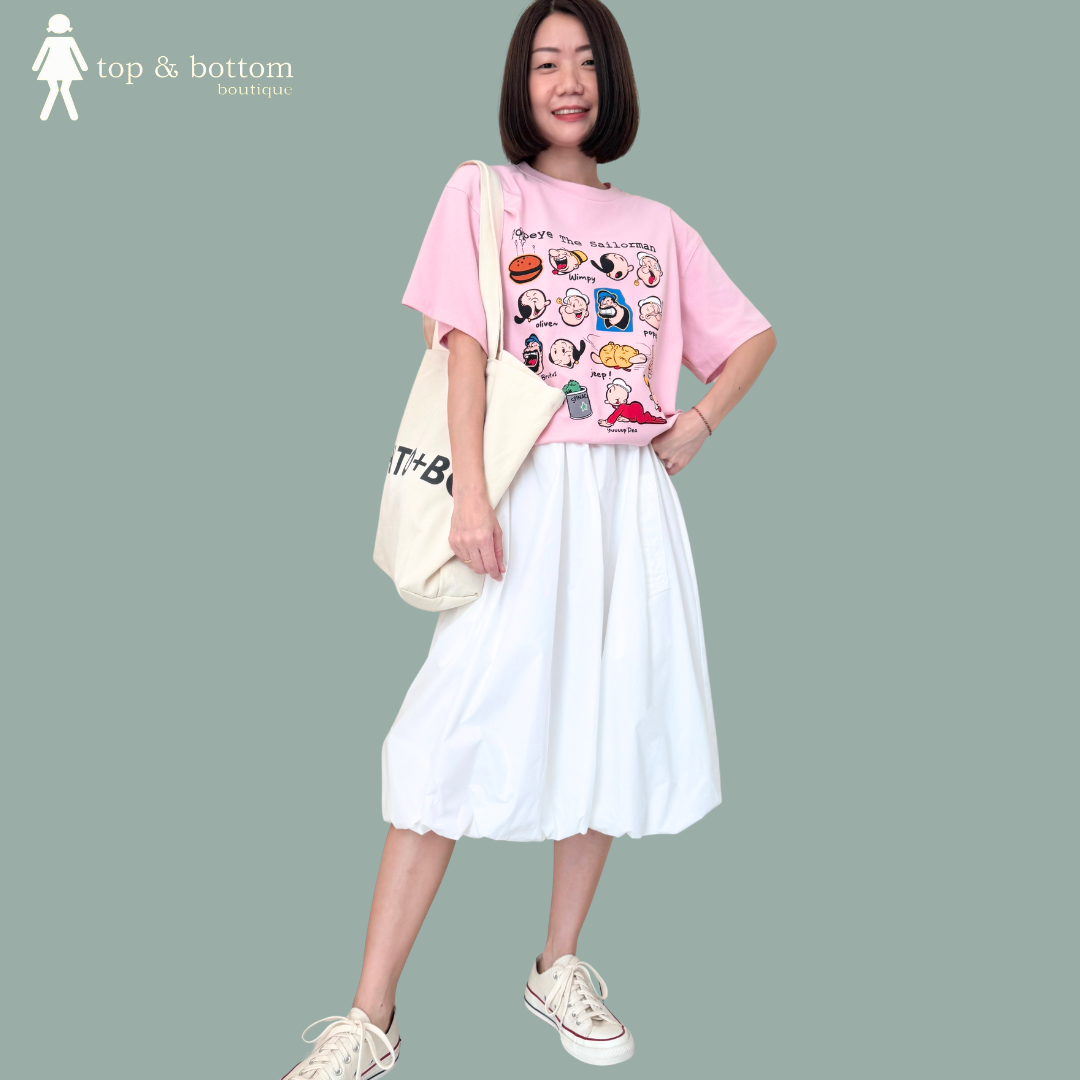 SHORT SLEEVE POPEYE LONG TEE