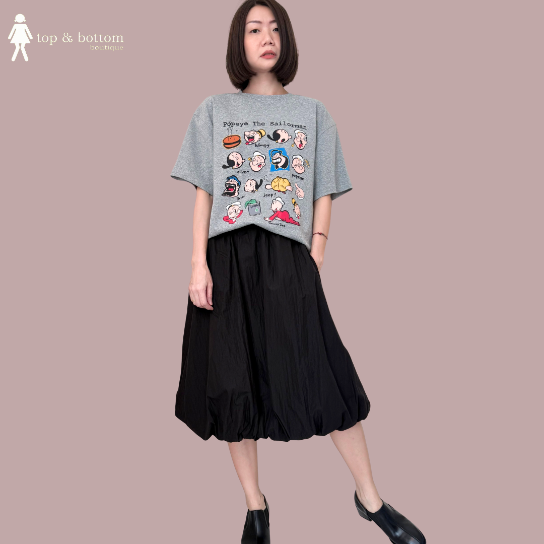 SHORT SLEEVE POPEYE LONG TEE
