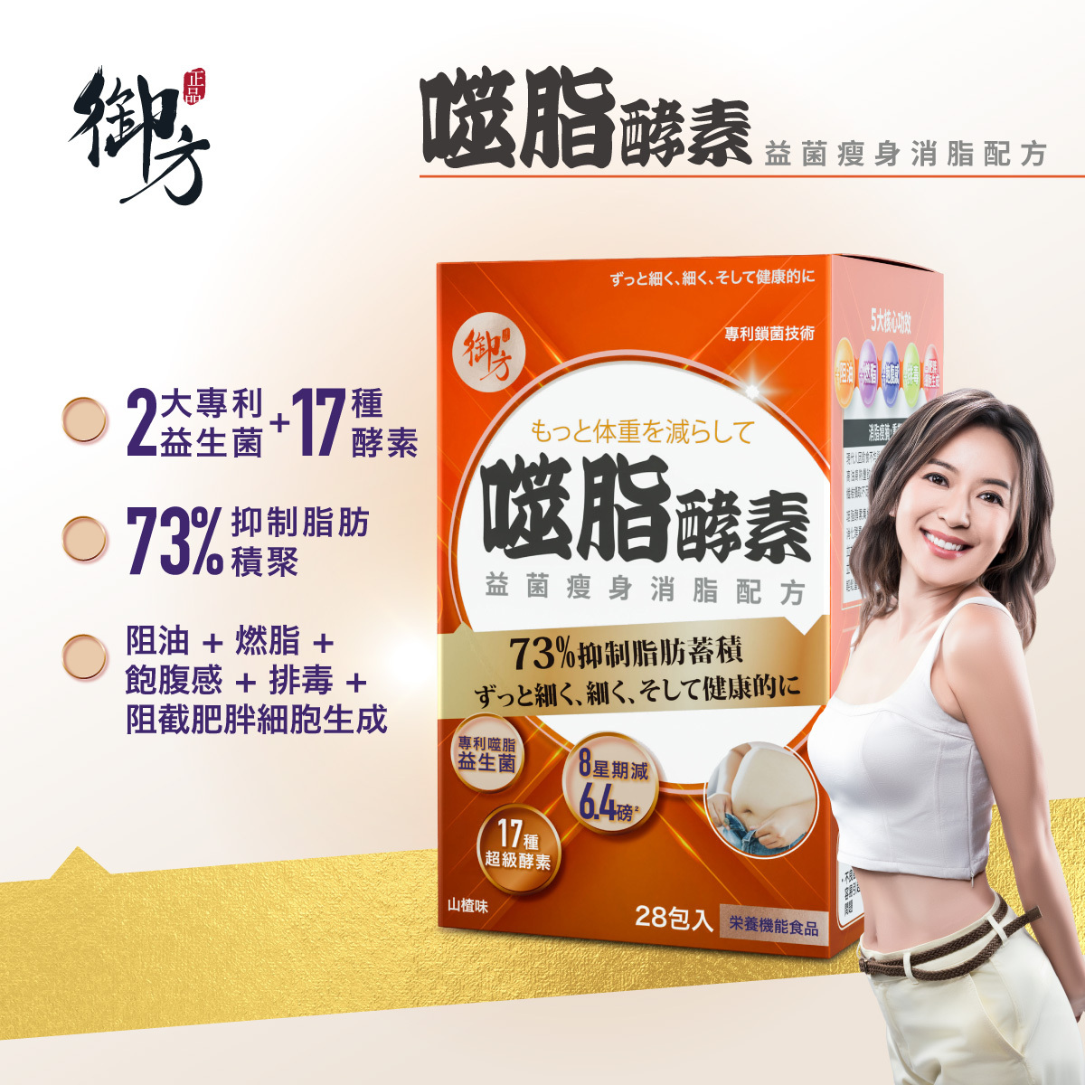 噬脂酵素 (28包)