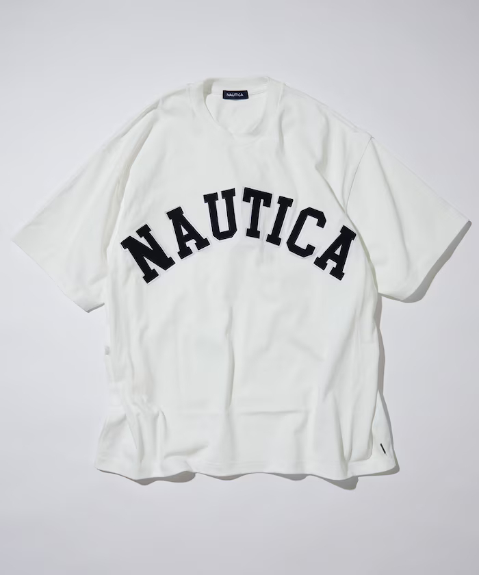 【代購】Nautica JP Arch Logo S/S Tee 刺繡大Logo短袖 5色