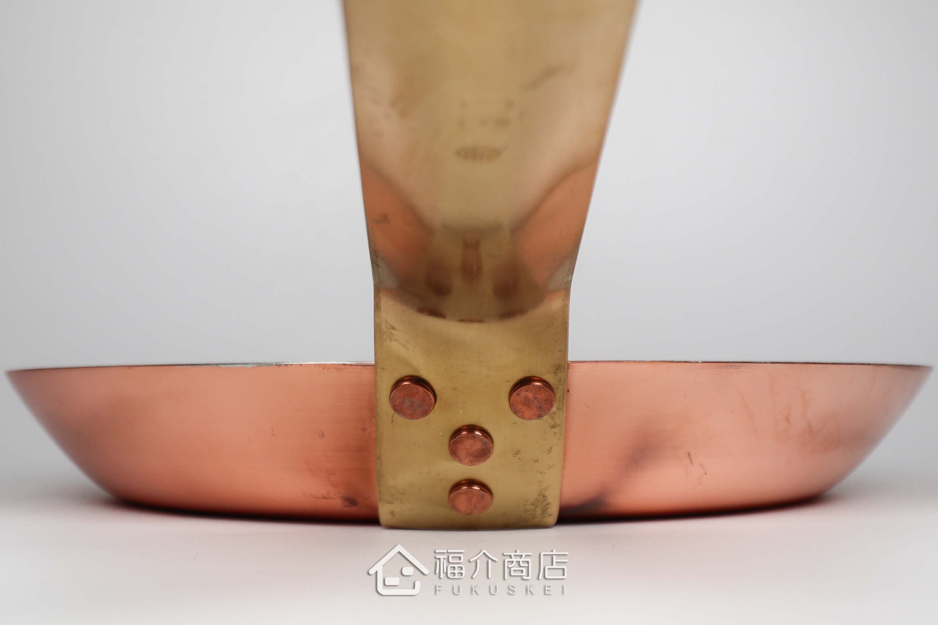 煮菜用的30cm銅製平底鍋