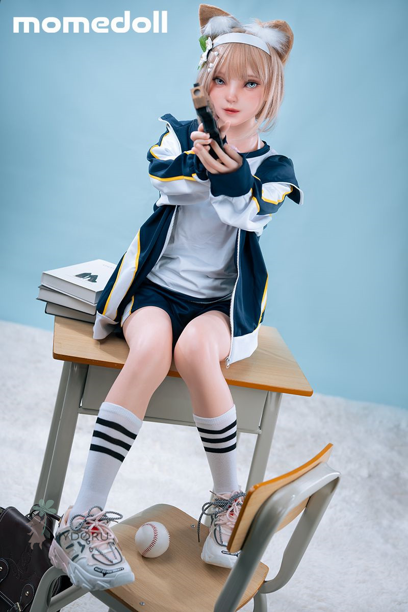 Momedoll Taki #MSH051A-B 148公分C罩杯矽膠 自然色肌膚 逼真肌膚紋理 . 運動系少女娃娃