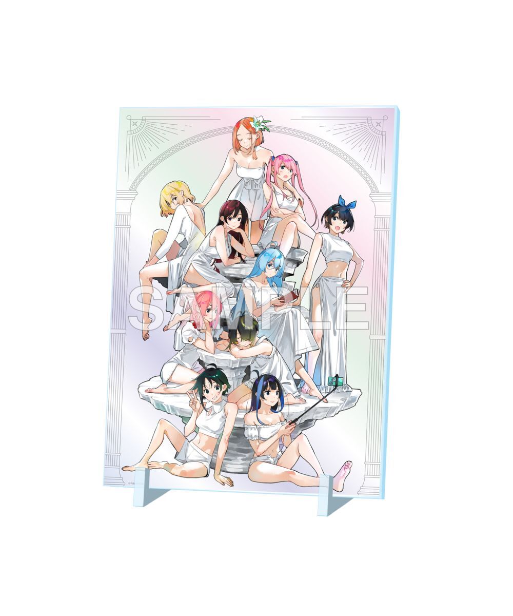 預購-「出租女友」×「紫雲寺家的兄弟姊妹」極光壓克力板 Venus ver.【日本進口精品】