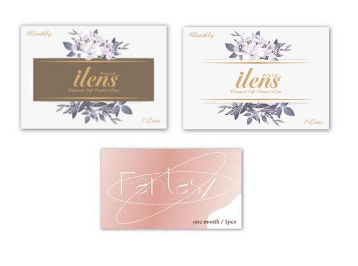 ILENS愛能視彩色月拋隱形眼鏡1片裝