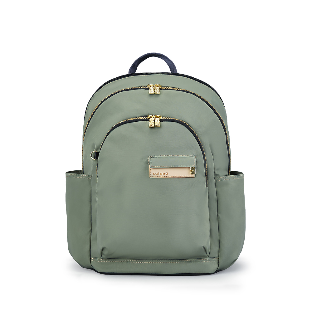 Soldier 輕盈通勤後背包-抹茶拿鐵