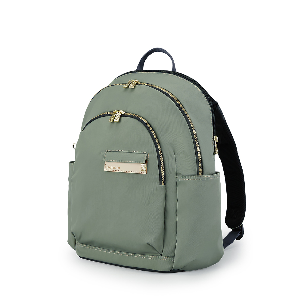 Soldier 輕盈通勤後背包-抹茶拿鐵