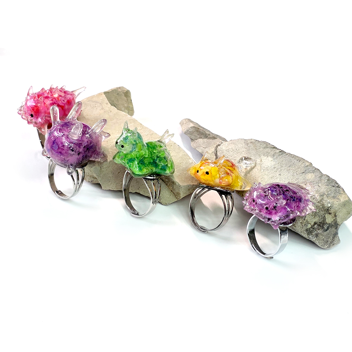 ThaiVetro 裸鰓類戒指