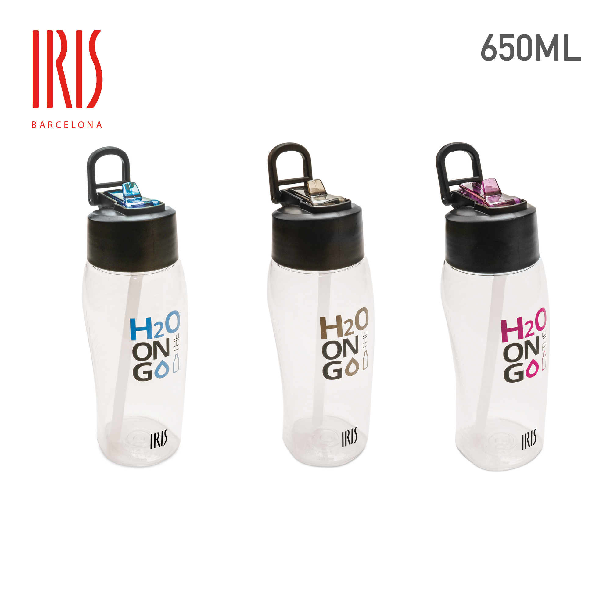 巴塞隆娜 IRIS TRITAN 水瓶 650ML BPA FREE