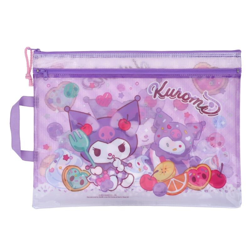 Kuromi F4 PVC 文件袋-大 9-8481-1