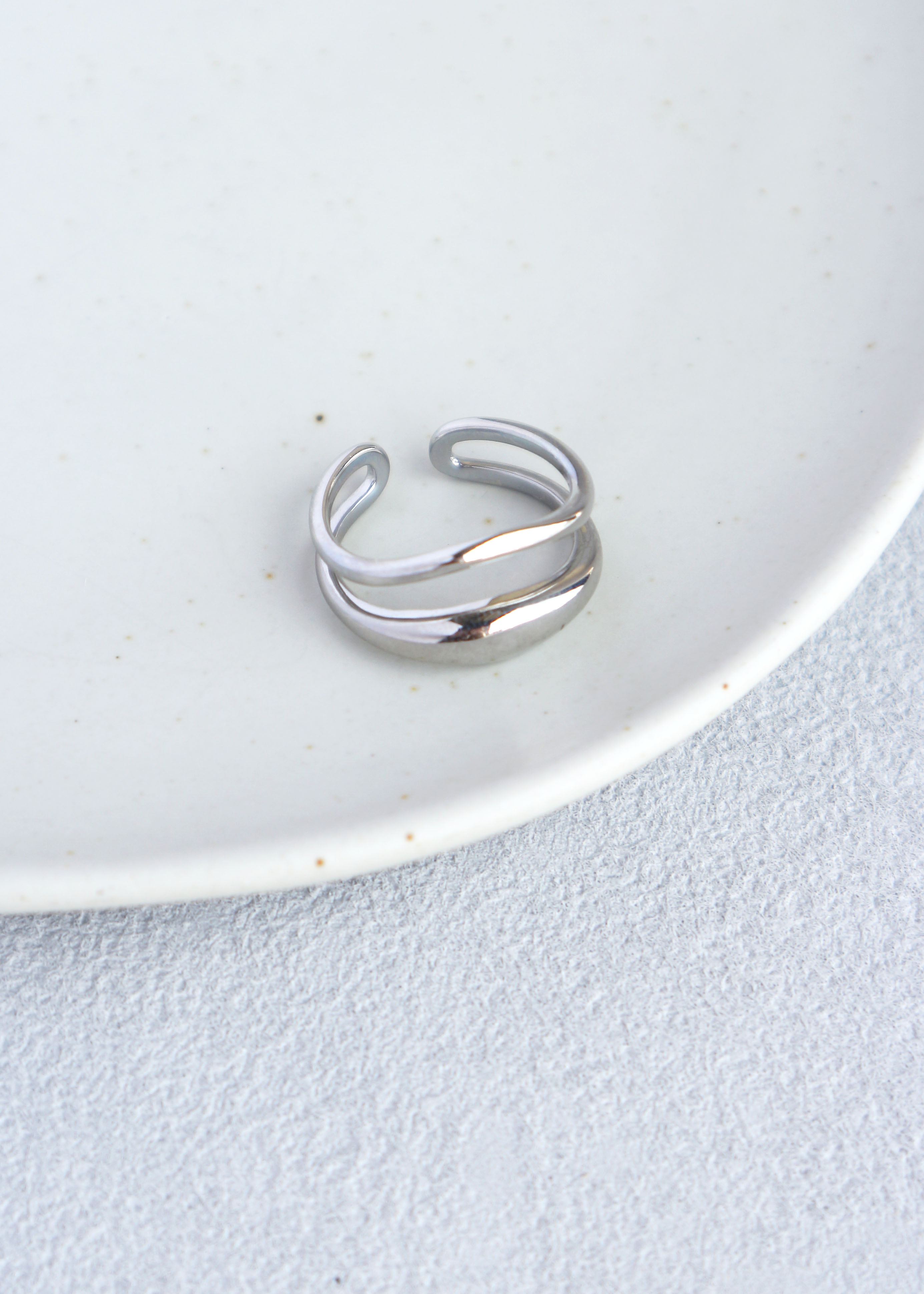 Anton 雙層開口戒