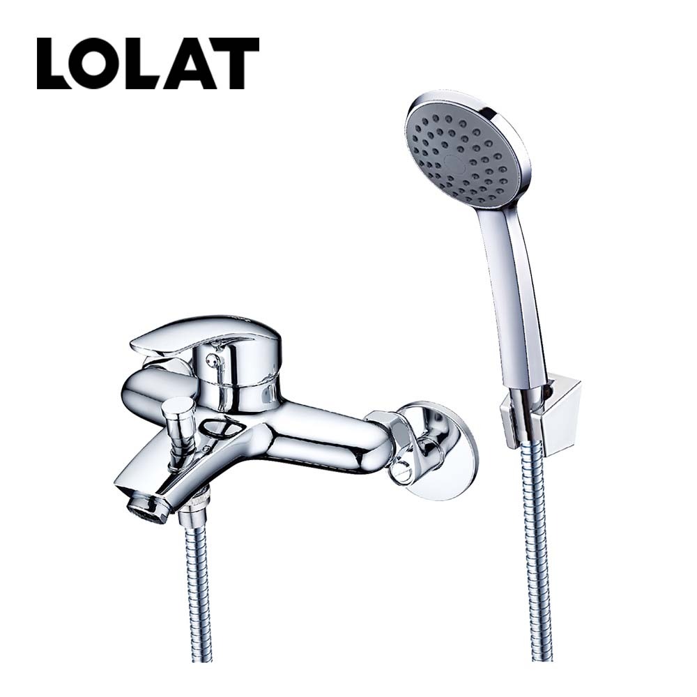 LOLAT單槍淋浴水龍頭組-鉻色SNN1736H