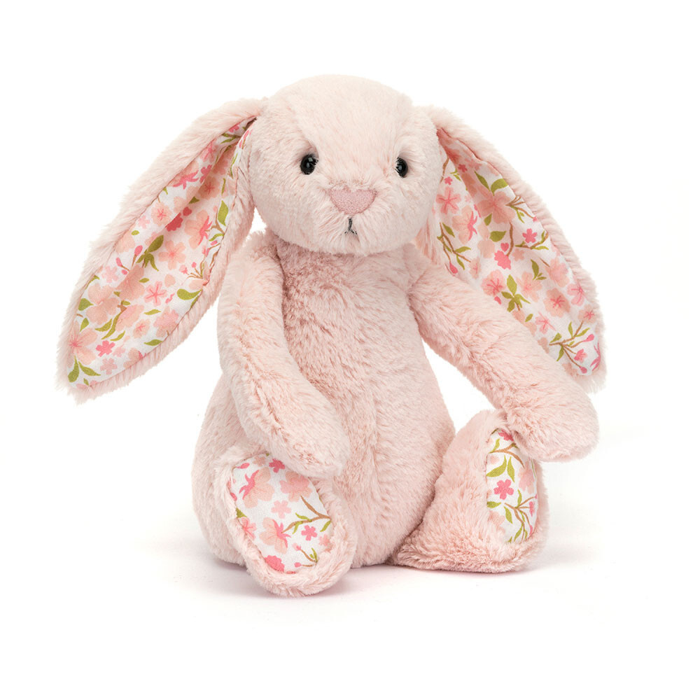 Jellycat Blossom Blush Bunny 'Cherry' 碎花馬卡龍粉兔(18cm)