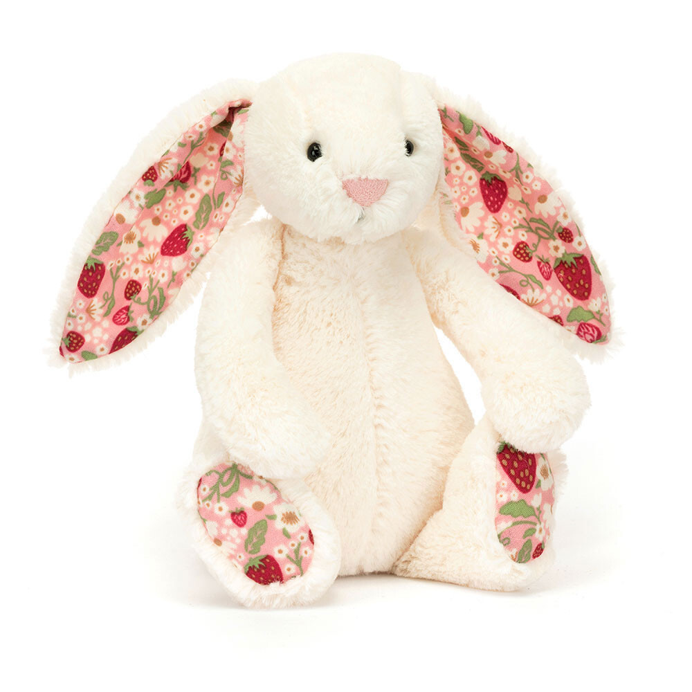 Jellycat Blossom Cream Bunny 'Berry' 碎花典雅白兔(18cm/31cm)