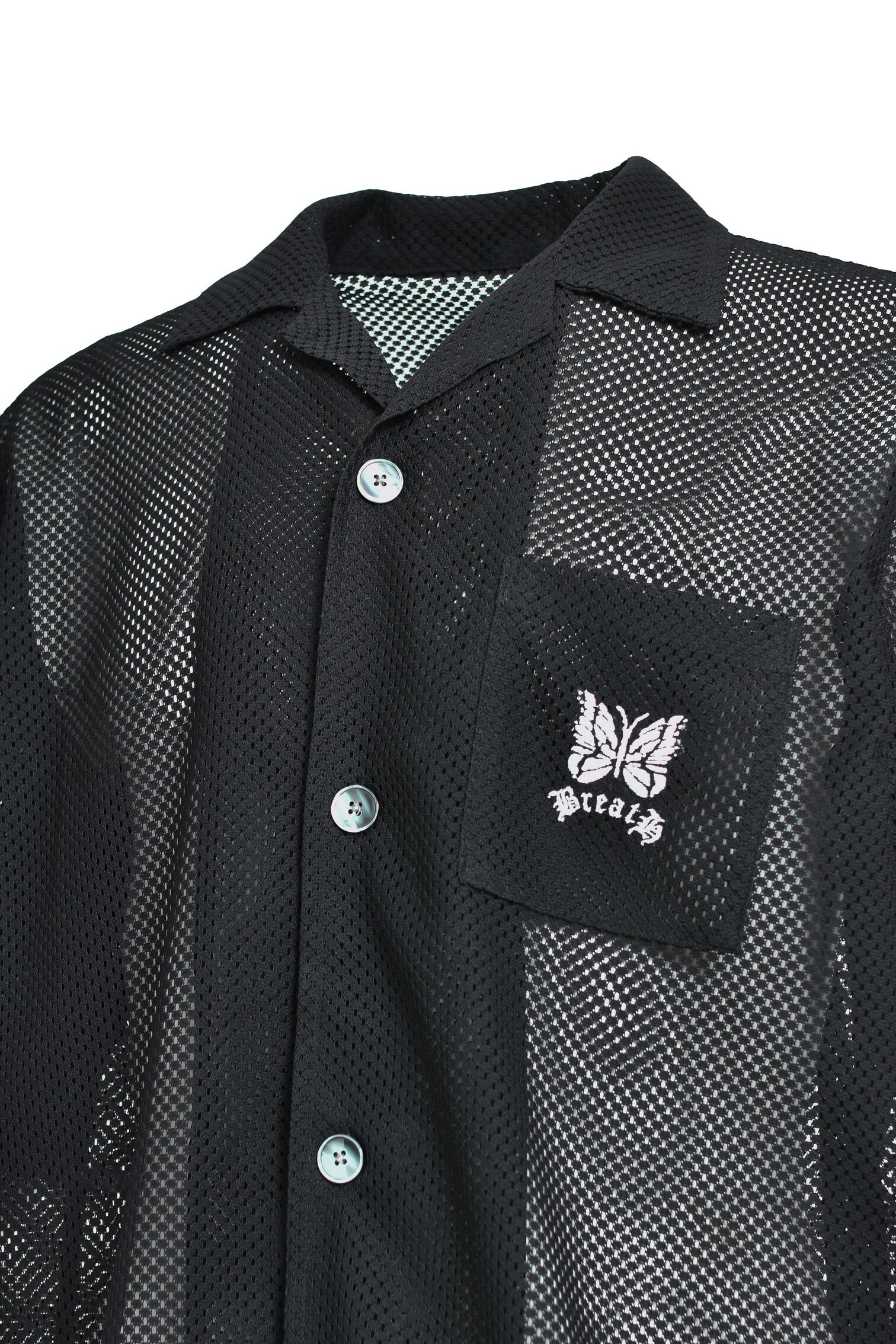 needles breath CAVANA SHIRT シャツ　別注　ブラック needles breath CAVANA SHIRT シャツ 別注 ブラック 2025AW NEEDLES