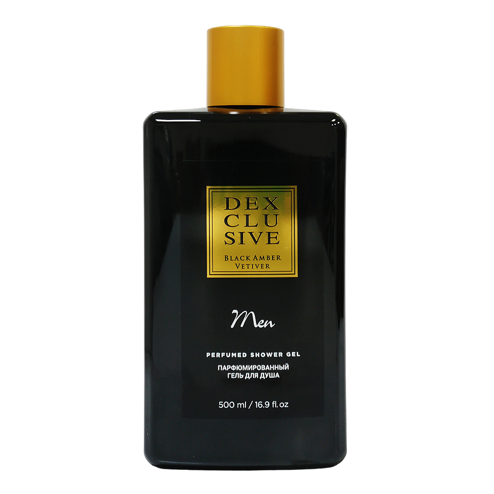 土耳其 DEX 男士奢華香氛沐浴露 香根草黑琥珀 500ml