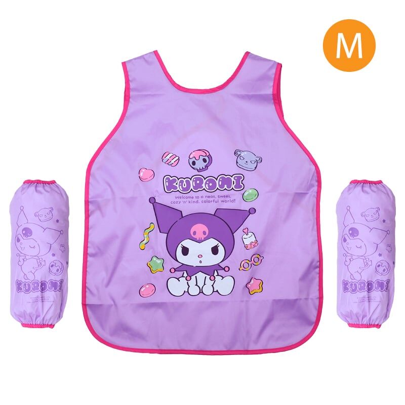 Kuromi 小童圍裙連手袖-中碼 9-6940-11