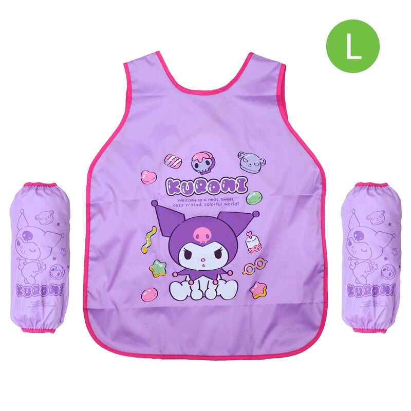 Kuromi 小童圍裙連手袖-大碼 9-6941-10