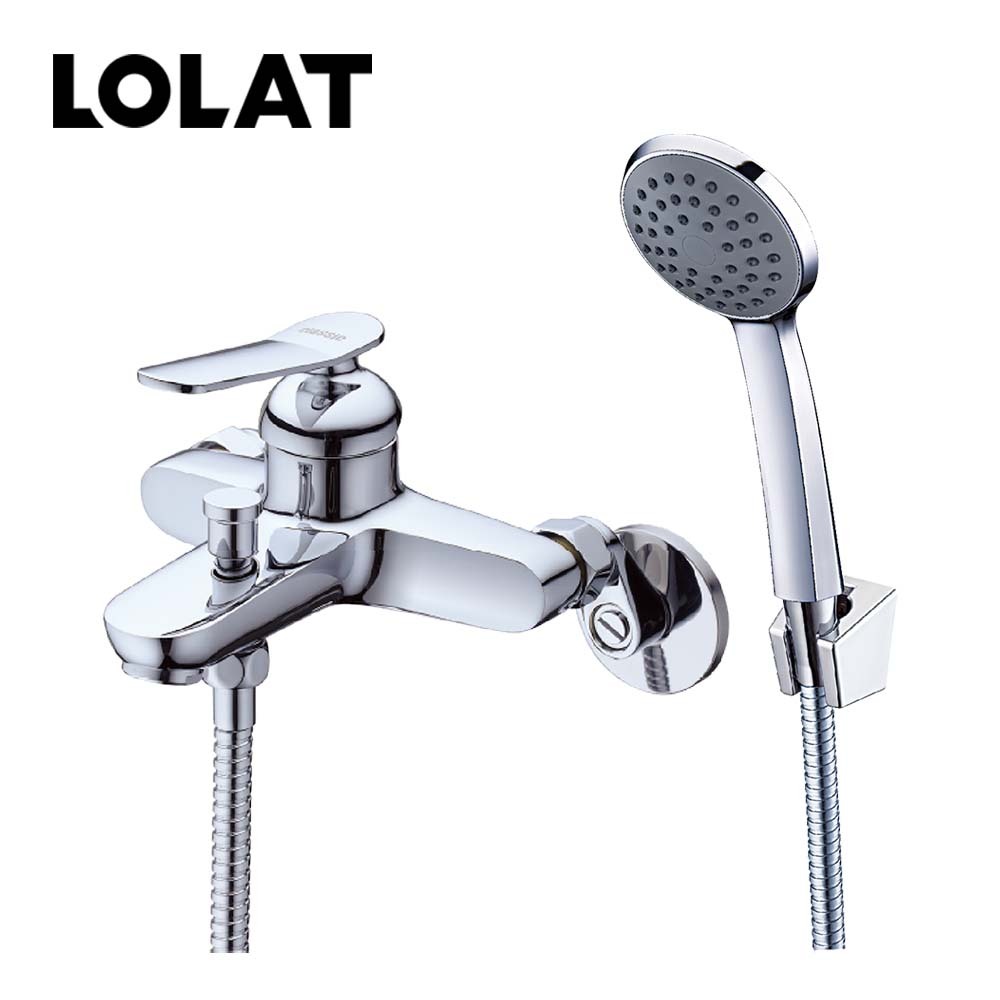 LOLAT單槍沐浴水龍頭組-鉻色SNN1156H