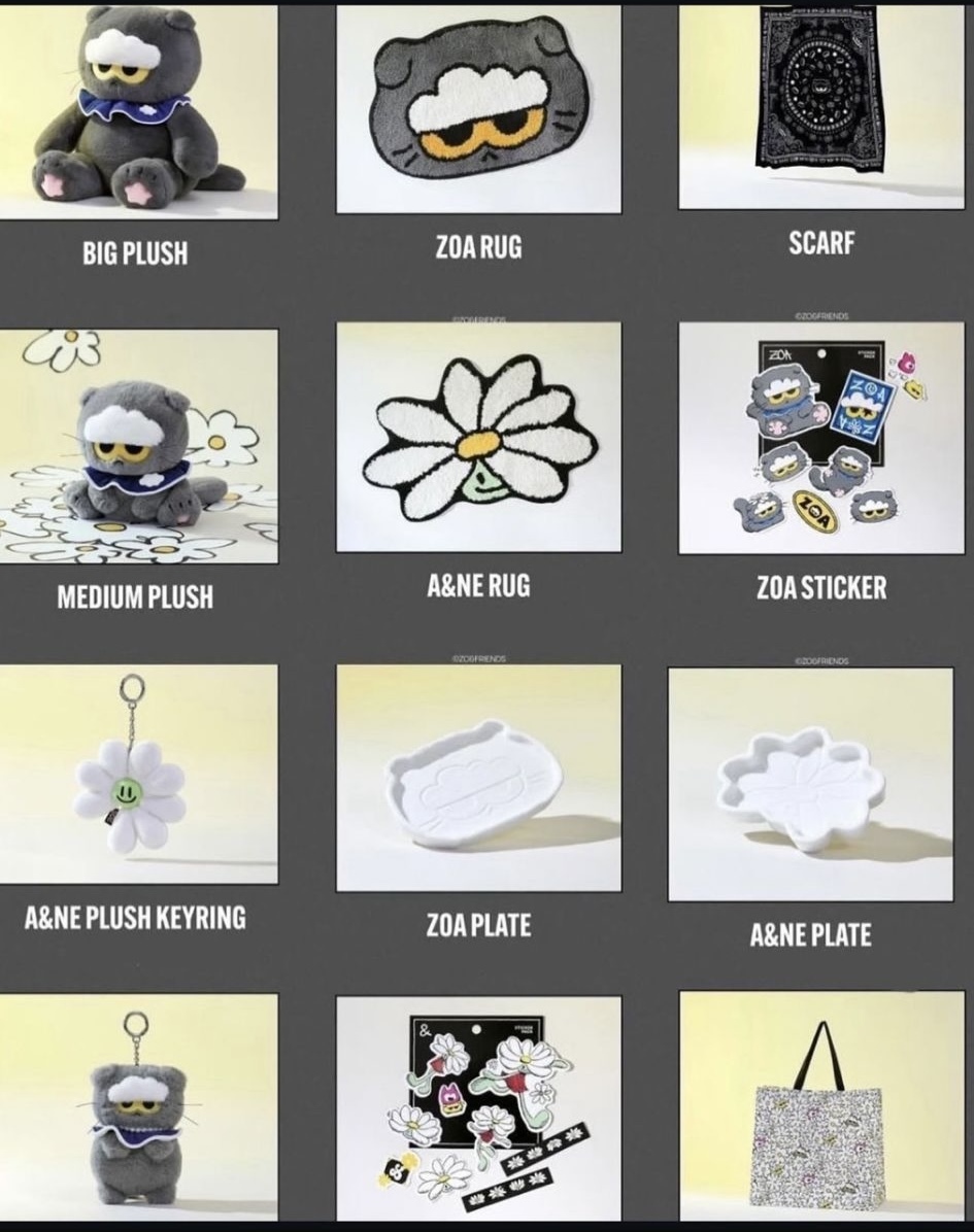 GD權志龍聯名ZO&FRIENDS週邊