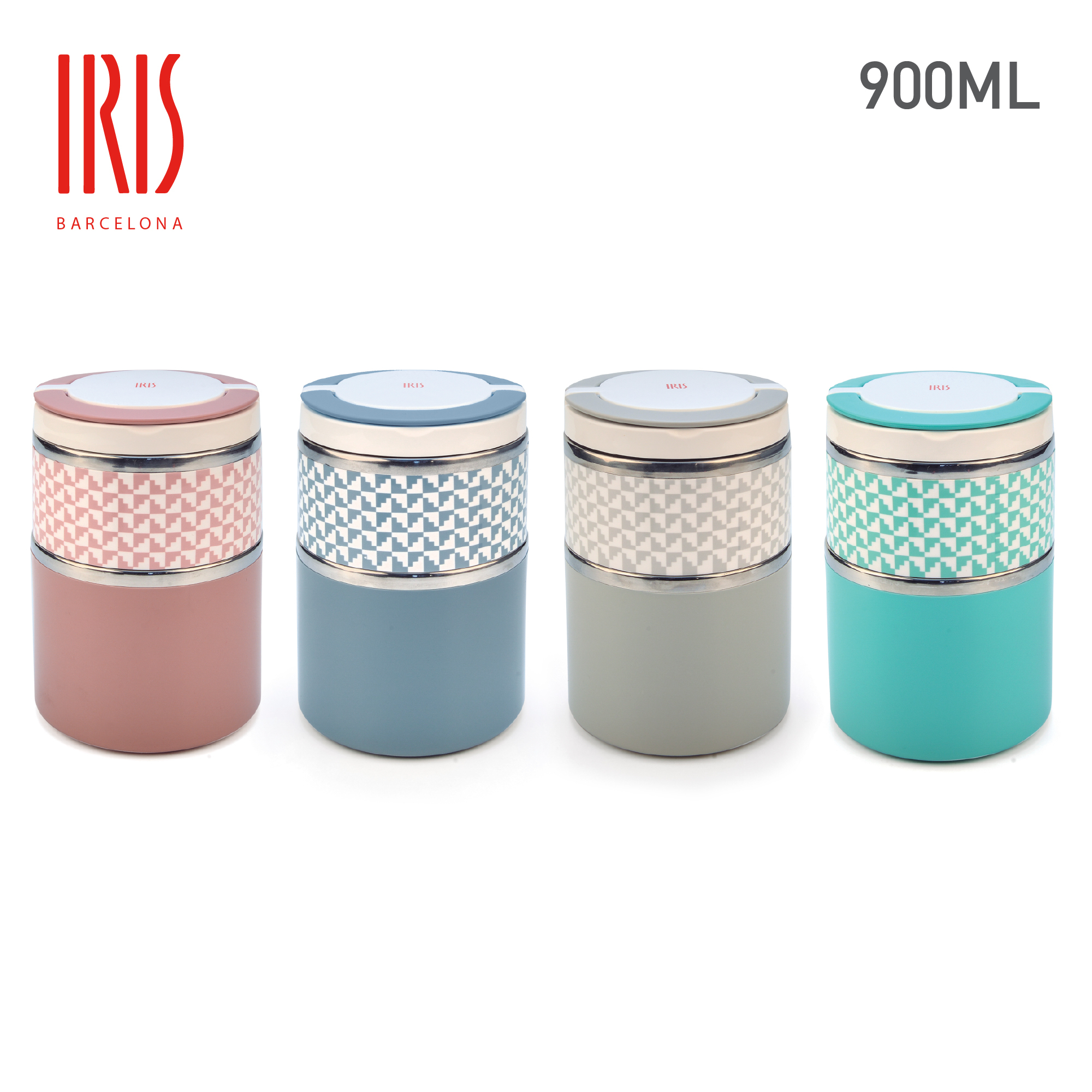 巴塞隆娜 雙層飯盒 900ML