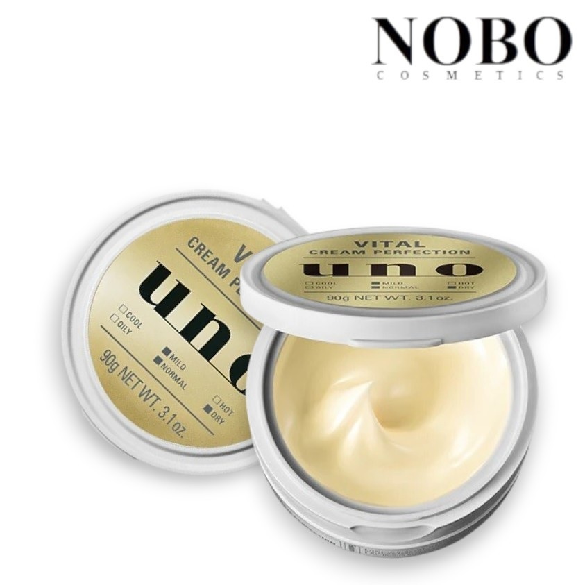 資生堂 - UNO - 男士專用完效活力抗皺保濕面霜 90g (金盒) [到期日:2026.10] (平行進口)