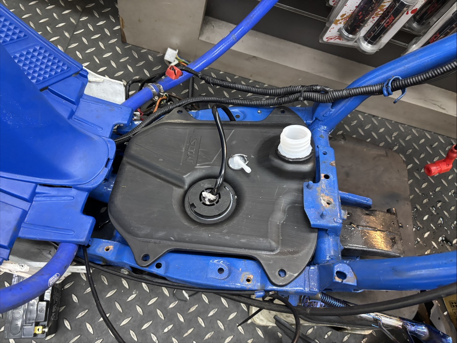 Upgraded PP Fuel Tank for Honda Dio AF-18 First Gen