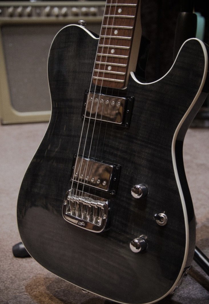 G&L G&L TRIBUTE ASAT DELUXE Tele TRANS BLACK 電吉他 第 3 張圖片｜三峽吉他 / Bass