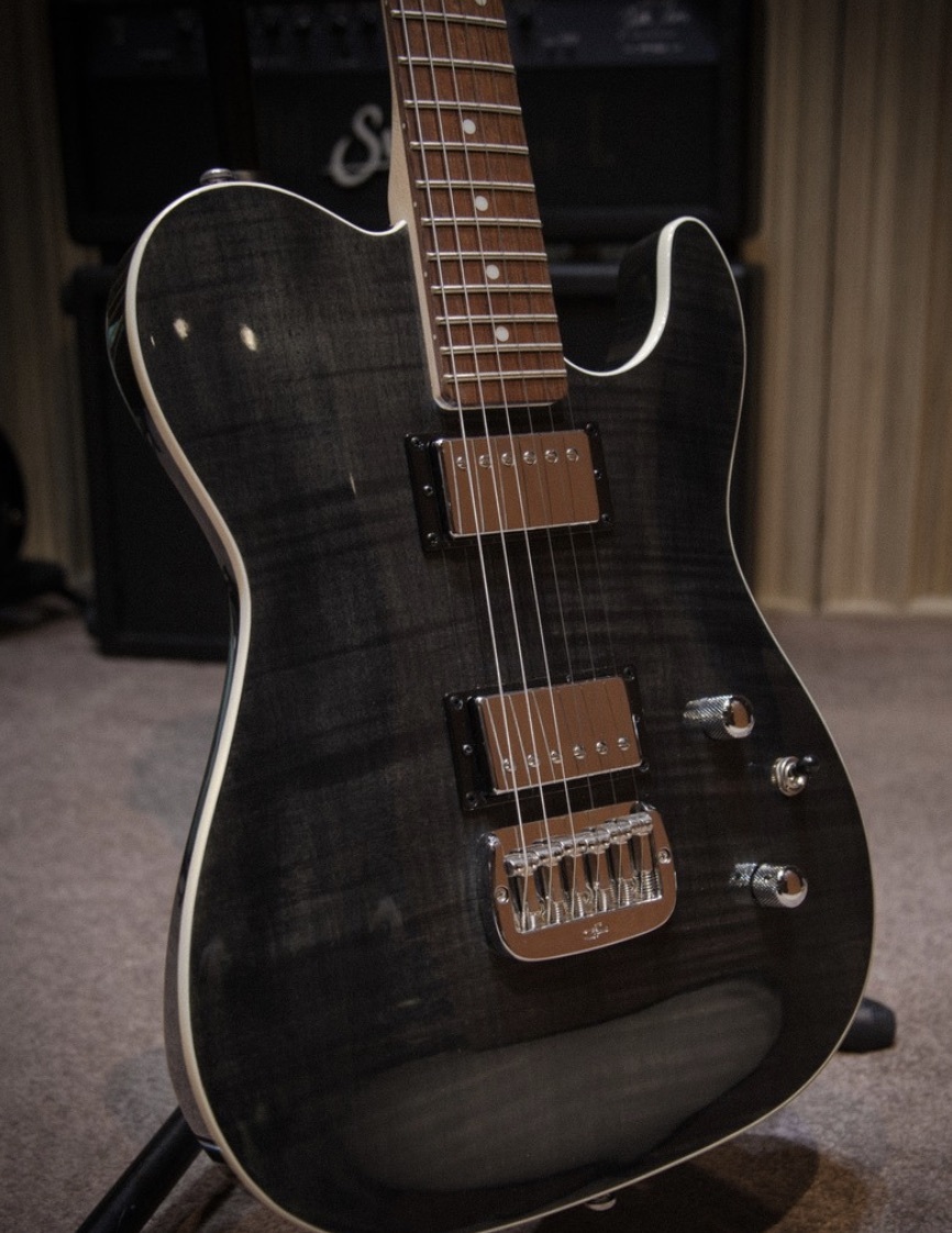 G&L G&L TRIBUTE ASAT DELUXE Tele TRANS BLACK 電吉他 第 4 張圖片｜三峽吉他 / Bass