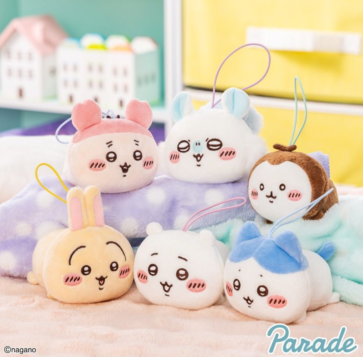 現貨-Chiikawa Parade 日本景品 Chii 小八 Usagi 古本屋 飛鼠 甲蟲-