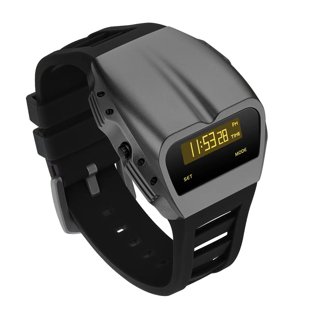 Benlydesign ｜ Gladiator角鬥士系列 鐵灰色款 黃字 多功能 電子錶