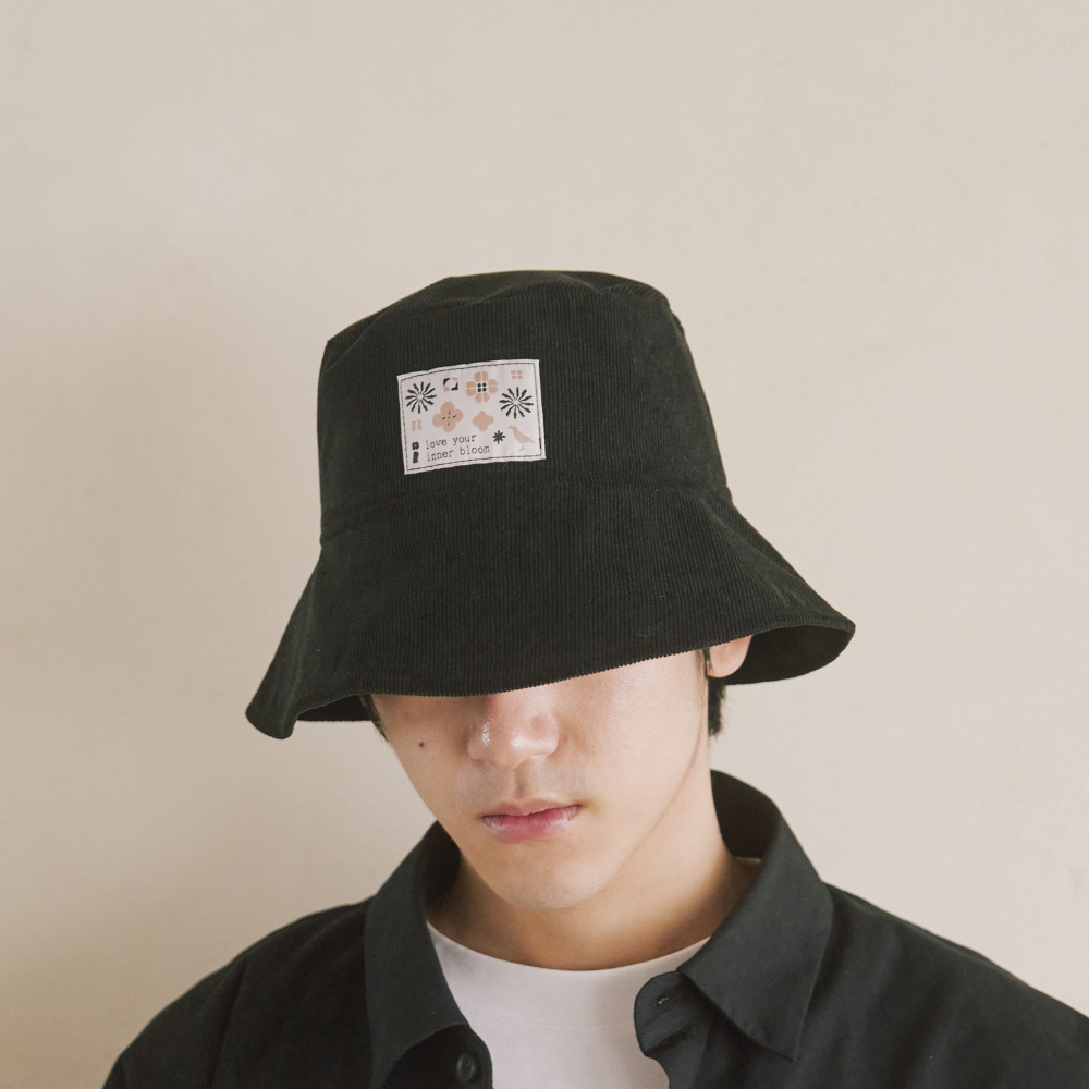 Fisherman Hat/"I" Collection/Black