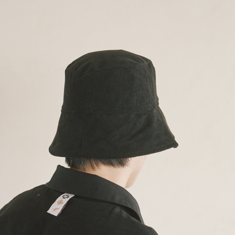 印花樂遮陽漁夫帽/I系列/深邃黑